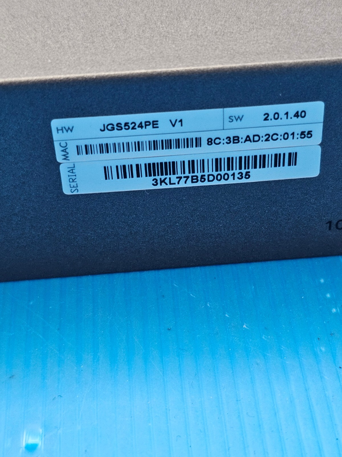 NetGear JGS524PE ProSafe Plus 24-Port Gigabit 12xPoE Ethernet Network Switch