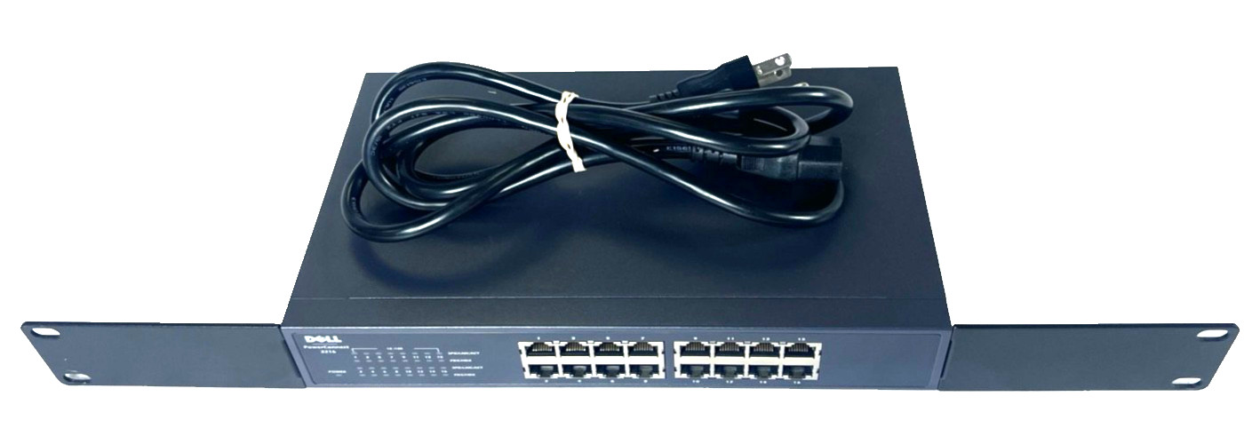 DELL Power Connect 2216 External 16 Port 10/100 Network Fast Ethernet Switch