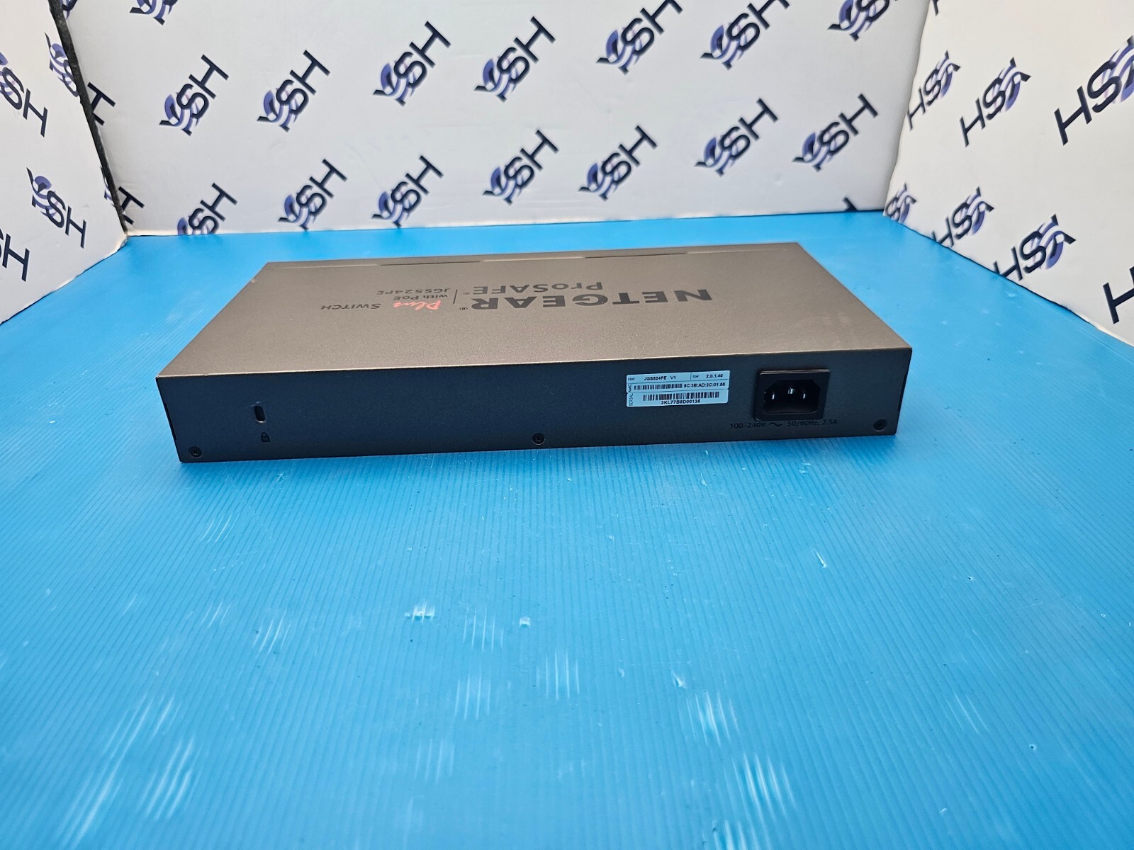 NetGear JGS524PE ProSafe Plus 24-Port Gigabit 12xPoE Ethernet Network Switch