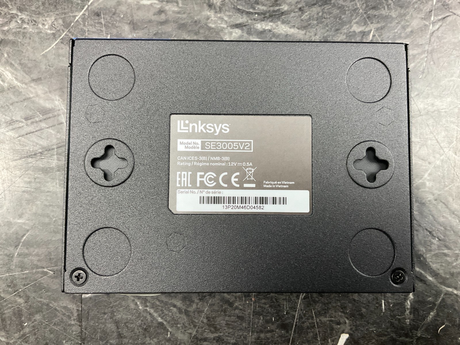 Linksys 5-Port Gigabit Ethernet Switch SE3005 ✅ ❤️️ ✅ ❤️ NEW! OPEN BOX!
