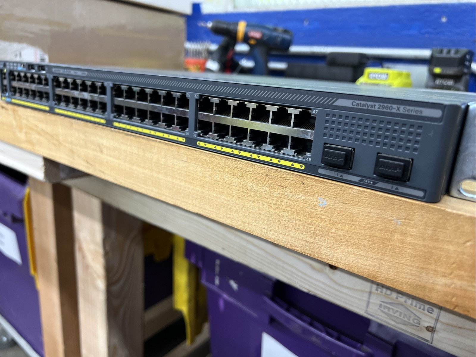 Cisco Catalyst 2960 (WS-C2960X-48FPD-L) 48 Ports Rack Mountable Switch