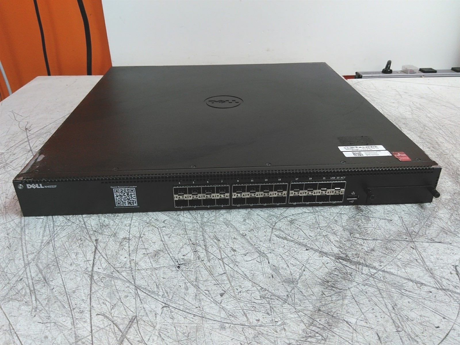 Dell PowerConnect N4032F 24-Port 10Gbe SFP+ Fully Managed Network Switch