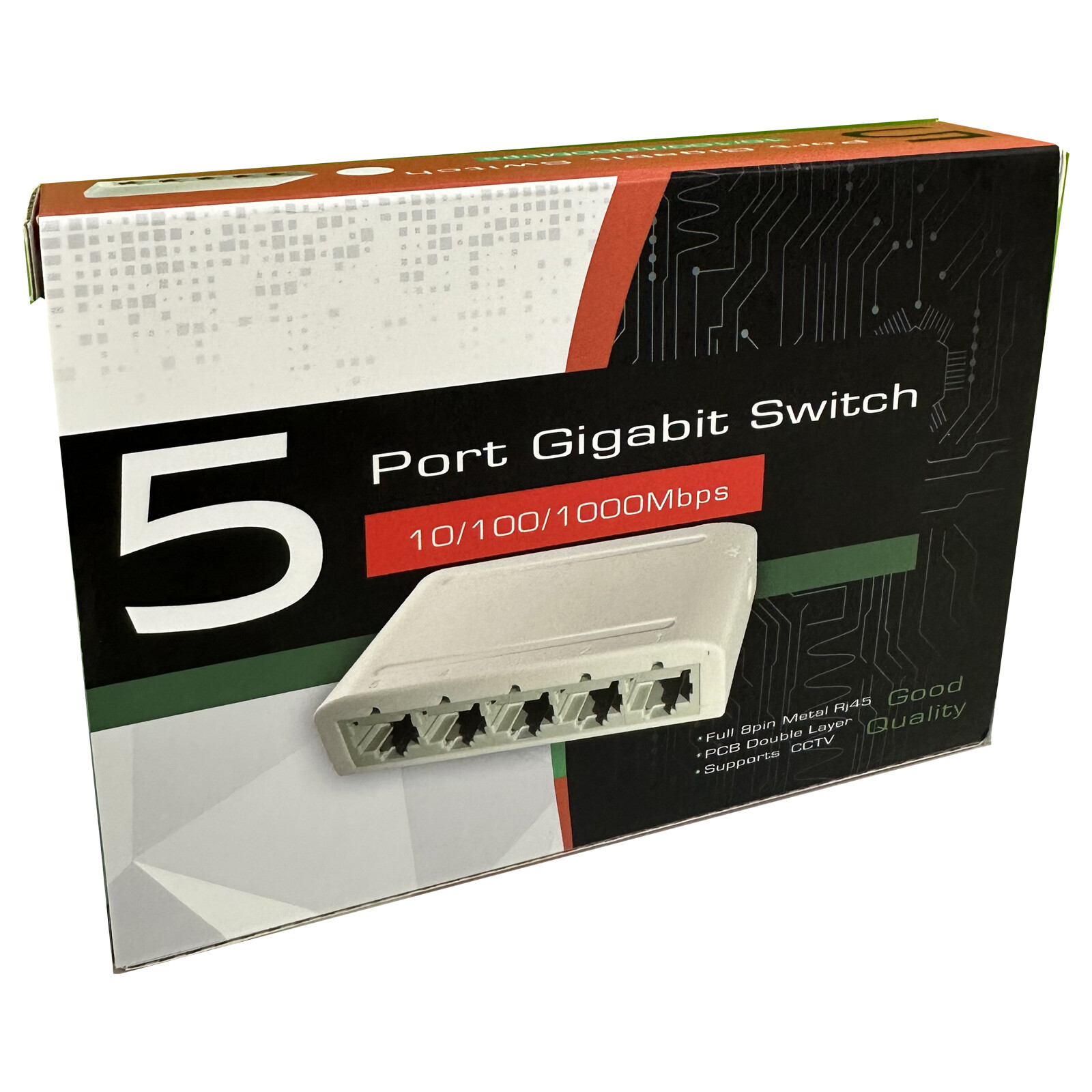 Dbit 5-Port 10/100/1000Mbps Gigabit Ethernet Network Switch Unmanaged (1005G)