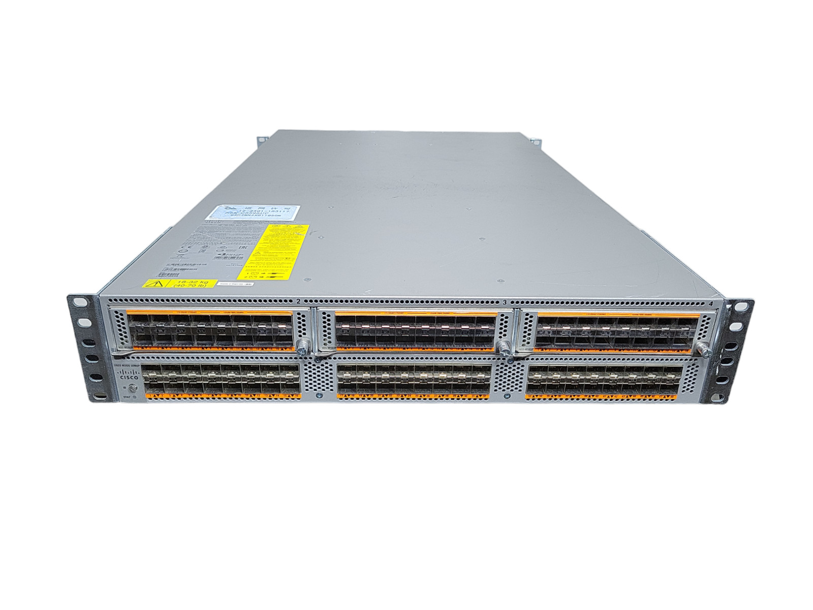 Cisco Nexus N5K-C5596UP 96-Port 10Gb SFP+ Fabric Switch 4 x N55-M16UP