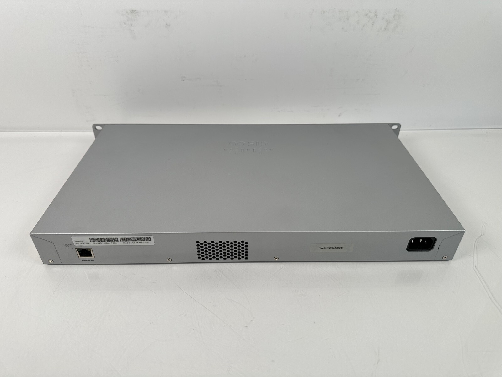 Cisco Meraki (MS120-24-HW) 24-Ports Rack Mountable Ethernet Switch – UNCLAIMED