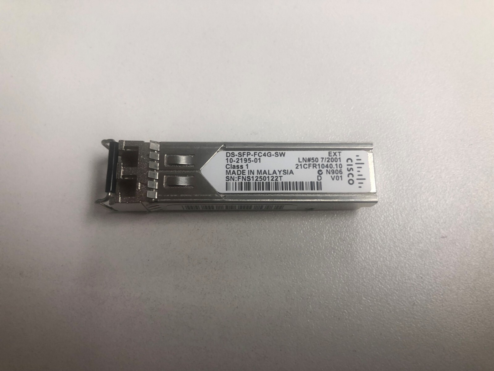 DS-SFP-FC4G-SW 4GBPS FC SFP LC 10 PACK