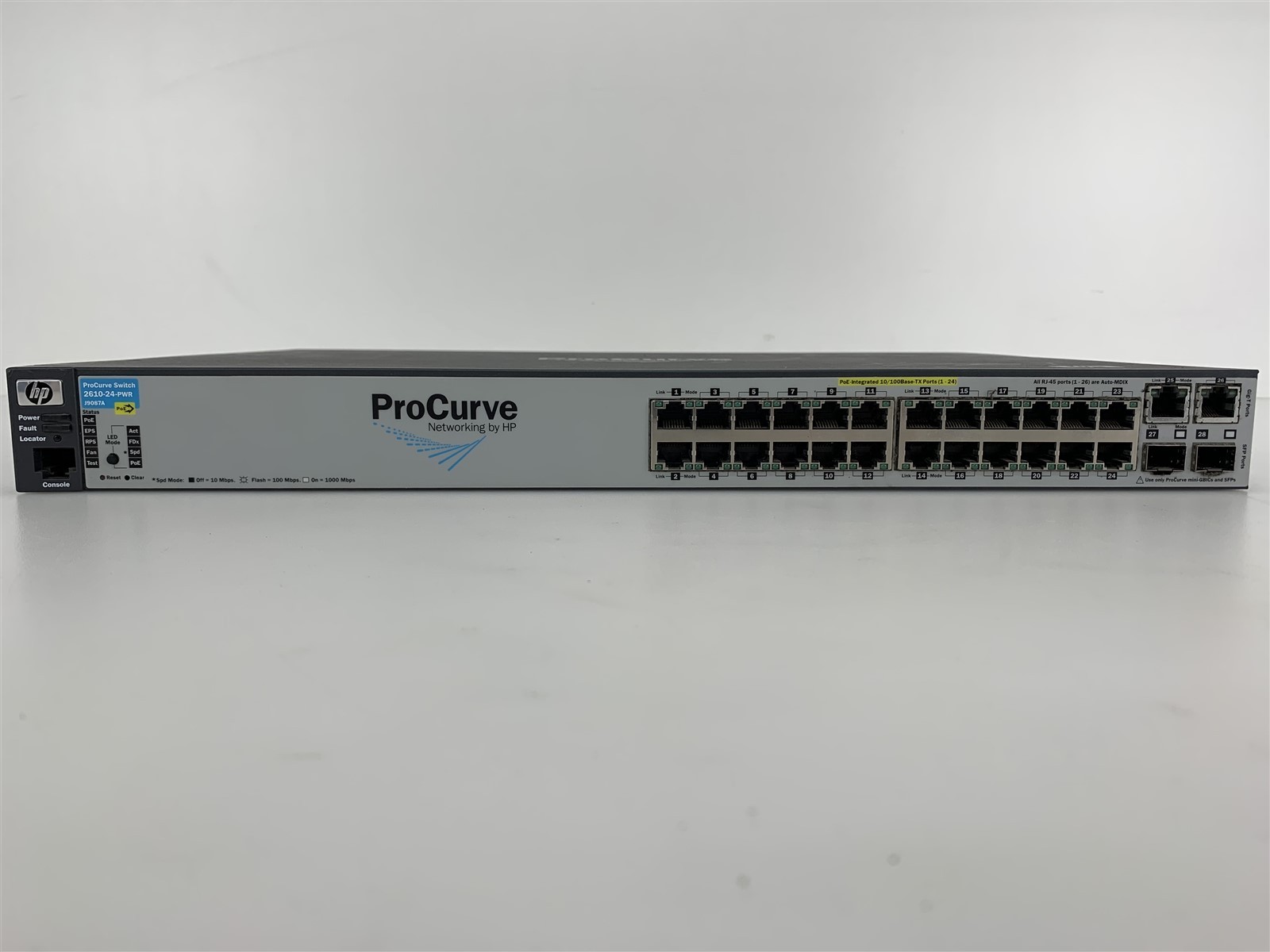 HP ProCurve 2610-24-PWR Gigabit Network Switch J9087A