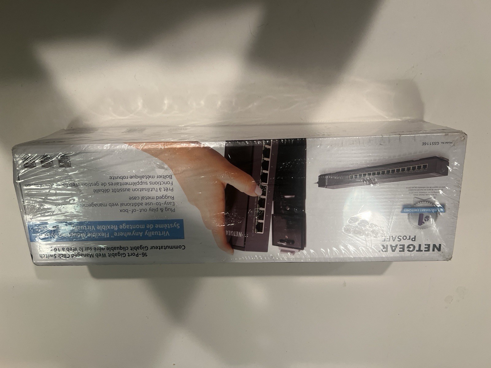 NETGEAR ProSAFE GS516E 16-Port Gigabit Web Managed Click Switch Plug-In Module