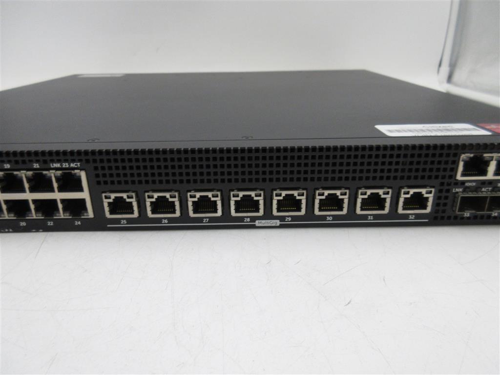 Dell N3132PX-ON 32 Port Switch 8x5G 4x10G 2x 1100W PSU – Warranty until 2042!