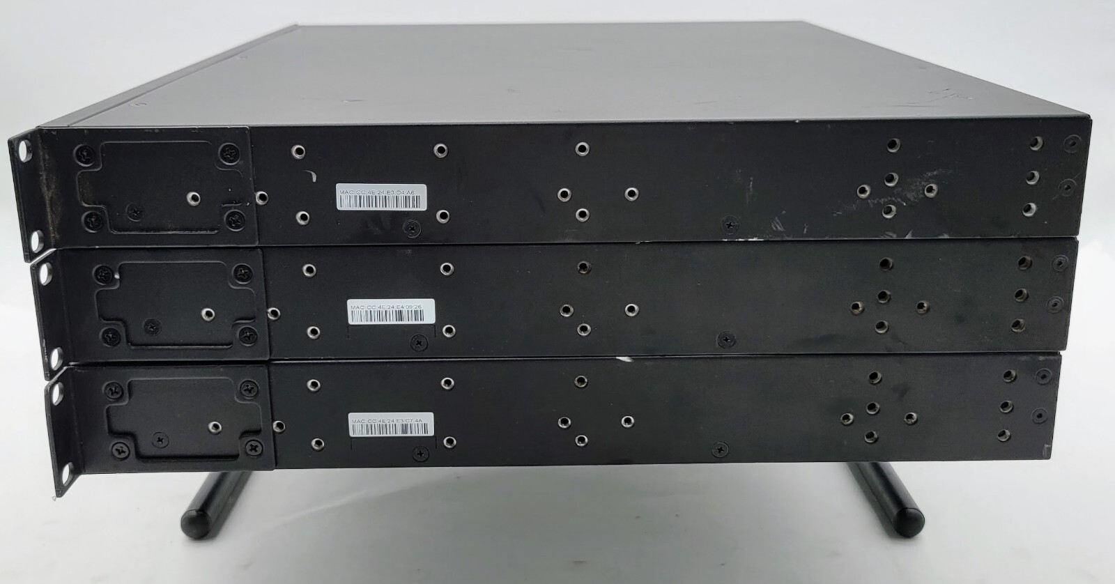 LOT OF 3 Brocade ICX 7250-48P 48-Port Gigabit Ethernet Network Switch