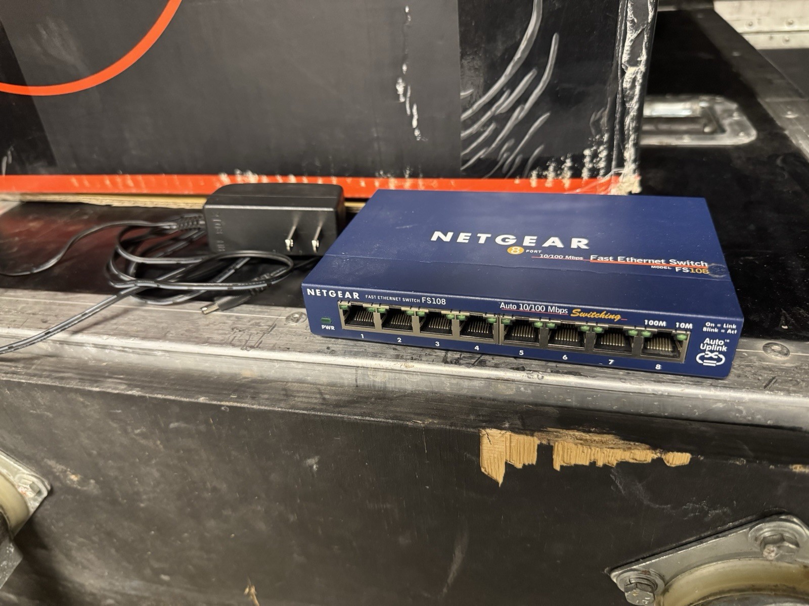 Netgear Prosafe FS108 8-Port External CAT 5 CAT6 Ethernet Data Network Switch