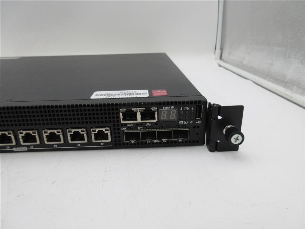 Dell N3132PX-ON 32 Port Switch 8x5G 4x10G 2x 1100W PSU – Warranty until 2042!
