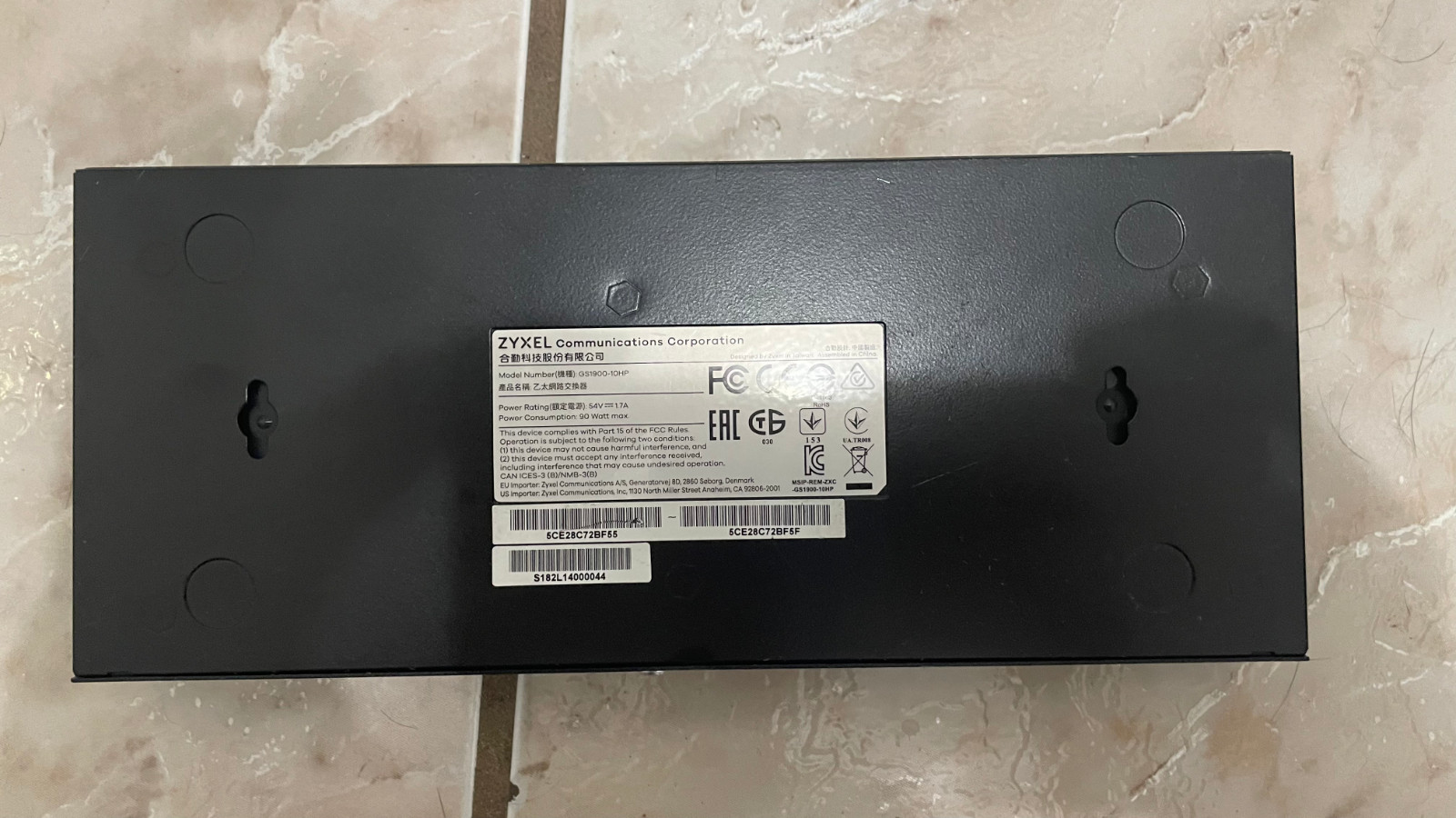 Zyxel GS1900-10HP – 10 Port Switch (Used)