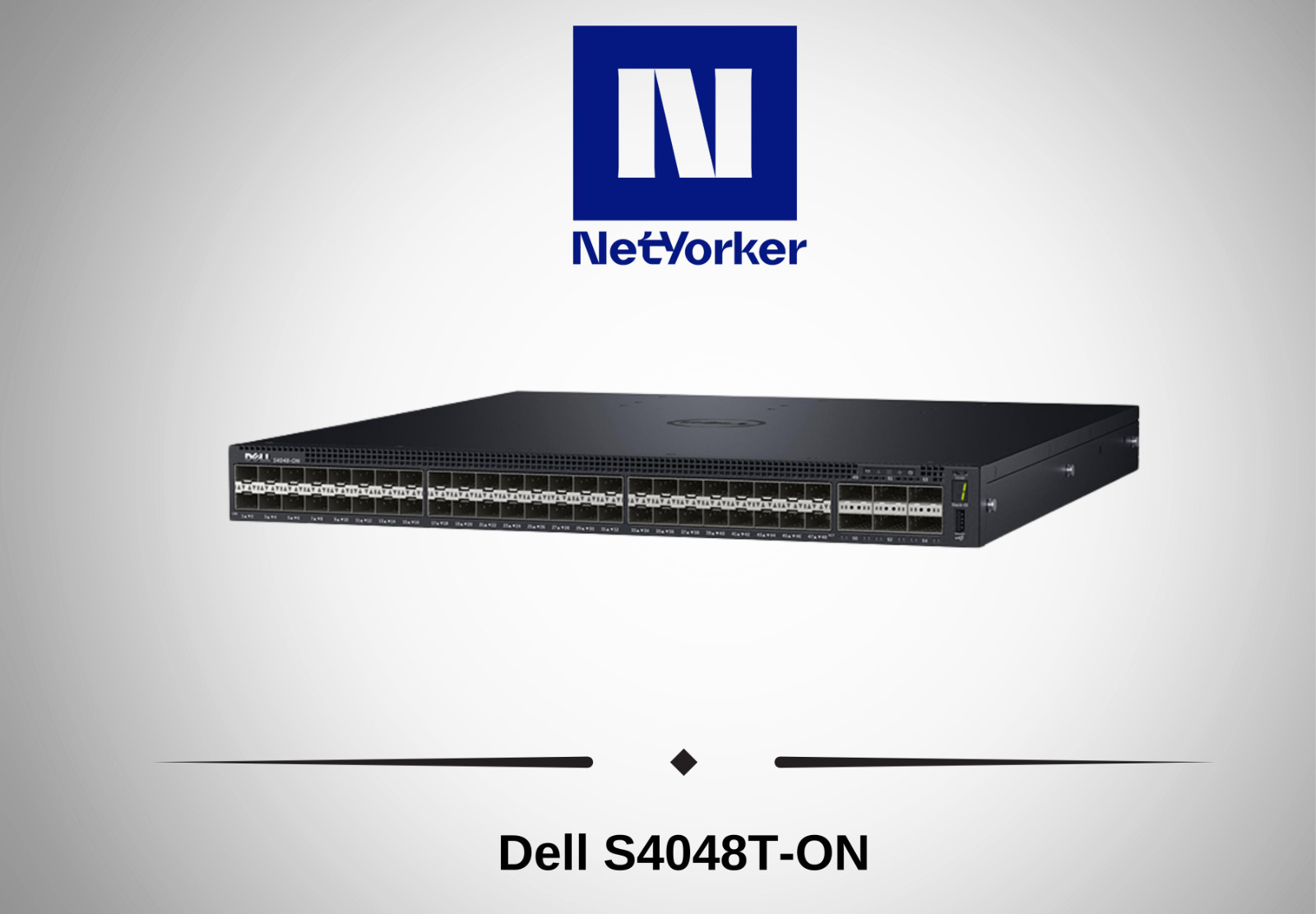 Dell S4048T-ON 48 Port 48x10Gbe 6x40Gbe QSFP Network Switch -Same Day Shipping