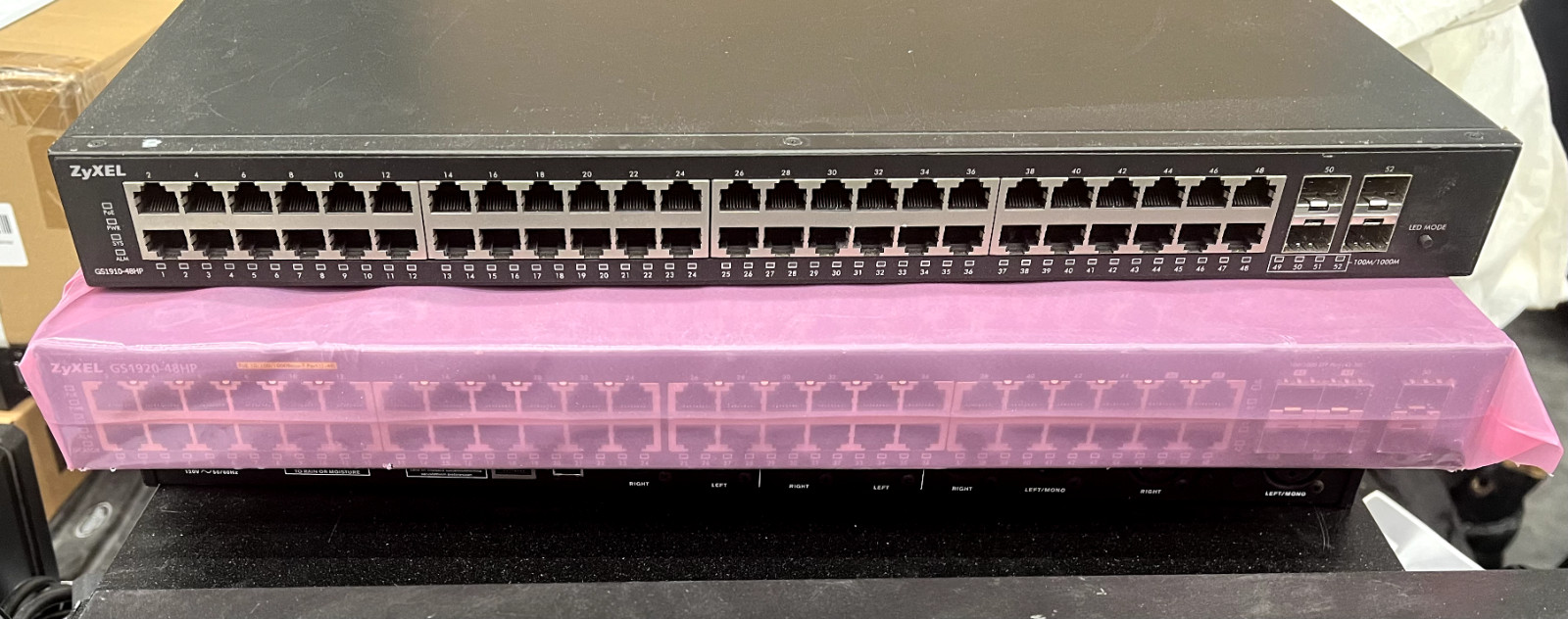 ZyXEL (GS1910-48HP) 48-Ports Plug-in Module Ethernet Switch