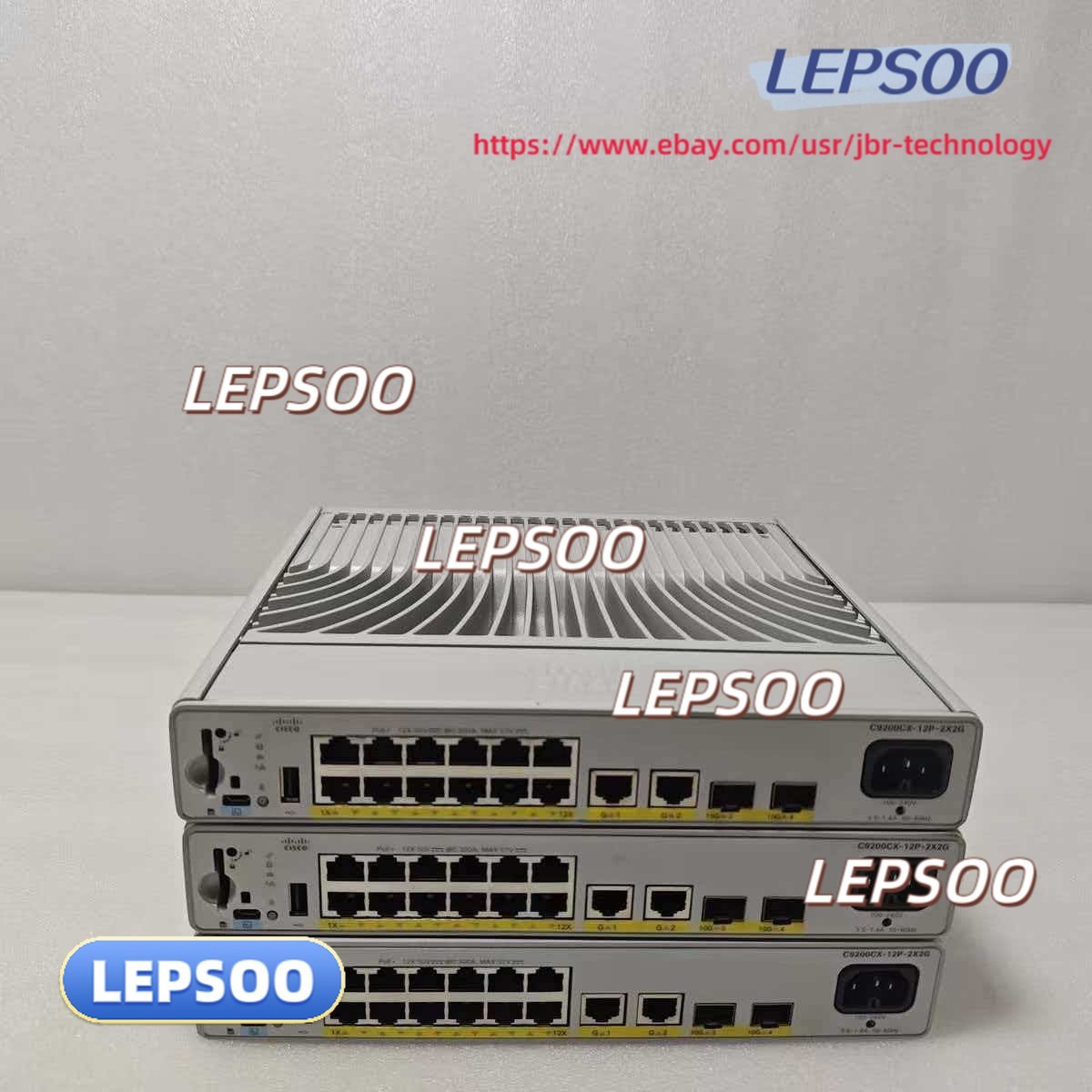 Cisco Catalyst C9200CX-12P-2X2G Port 1G Network Essential. #S-40***