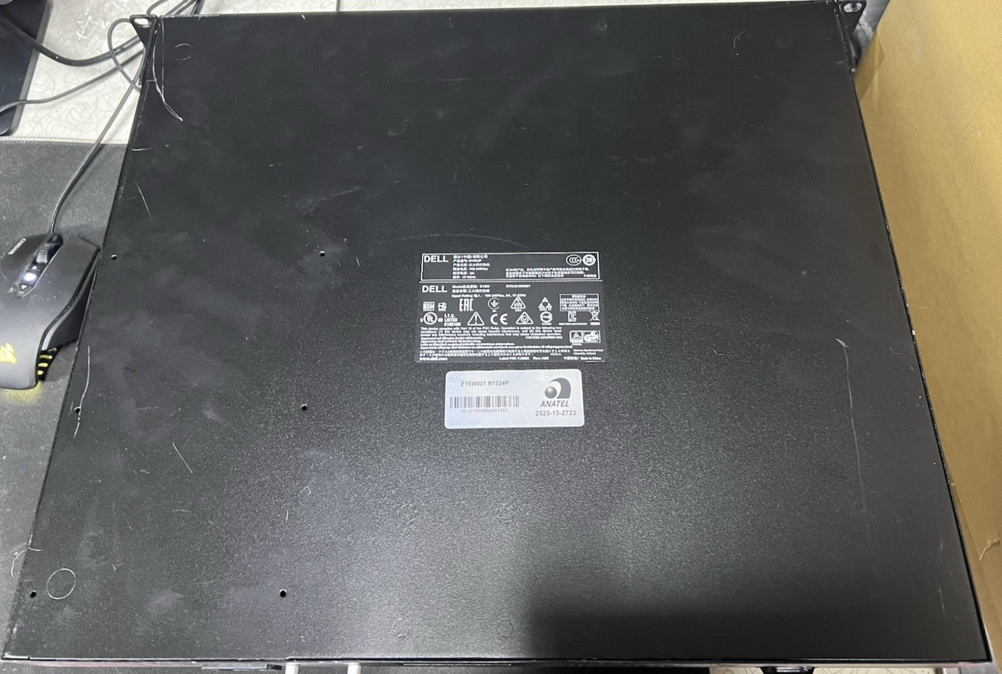Dell PowerSwitch N1524P 24-Port PoE+ 4-SFP+ Managed Gigabit Network Switch