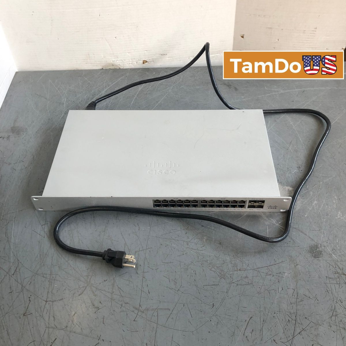 Cisco Meraki MS120-24P-HW 24 Port Gigabit PoE Cloud Managed Switch | Unclaimed