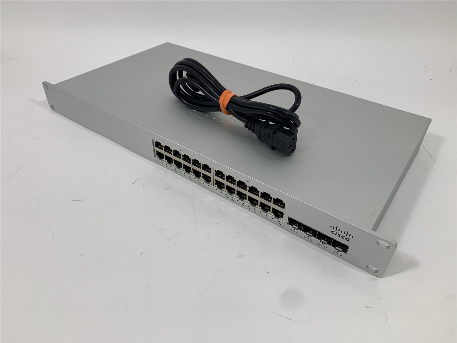 Cisco Meraki MS225-24-HW 24-Port GBE SFP+ Non-PoE Switch Unclaimed