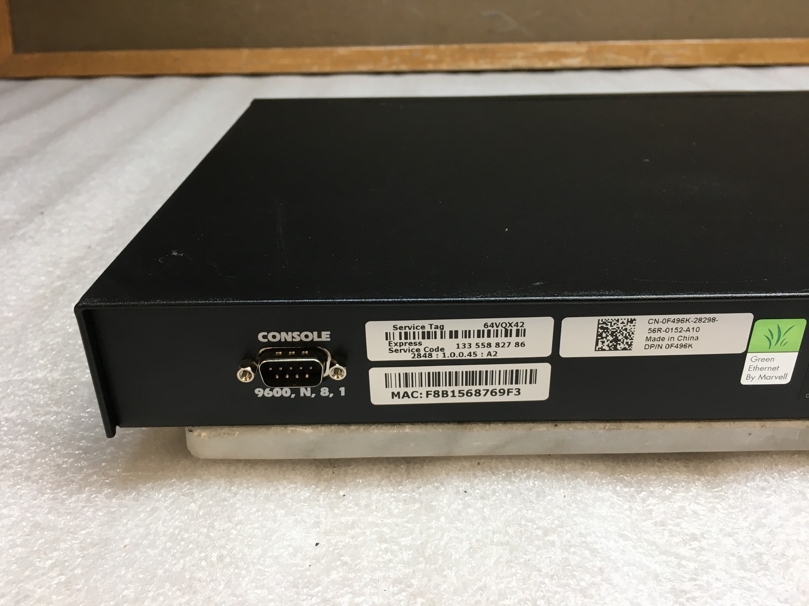 Dell PowerConnect 2848 48-Port Managed Ethernet Switch w/4x Link Ports