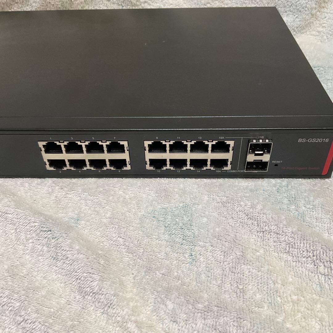 BUFFALO BS-GSL2016 Corporate Gigabit Layer 2 Smart Lite Switch 16 Ports Japan