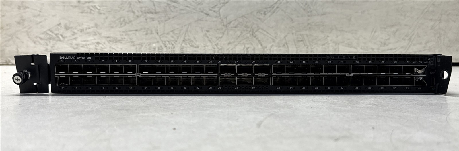 DELL EMC S4148F-ON 54-PORT POWER SWITCH W/ 2x PSU AS-IS/FOR REPAIR