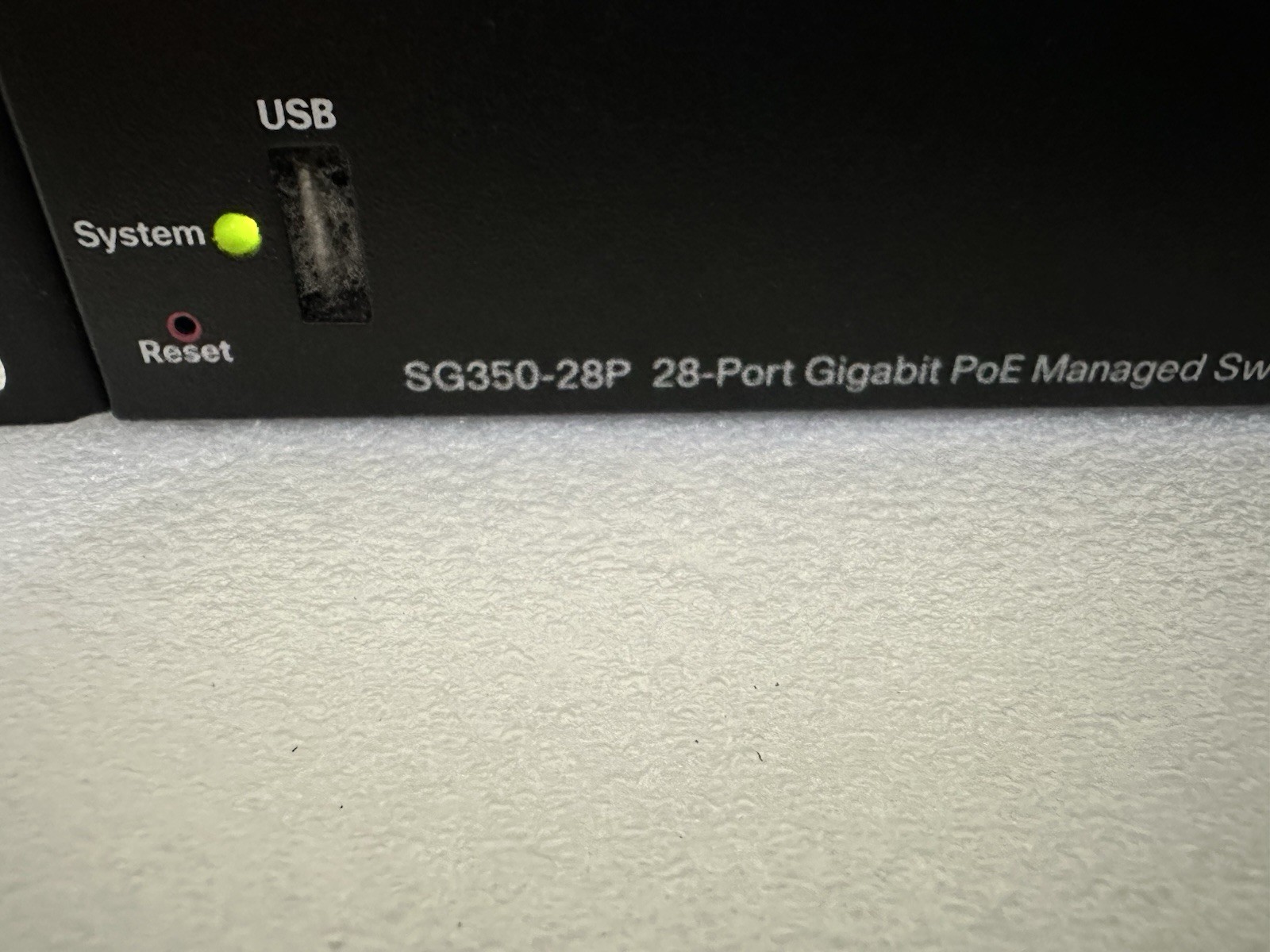 Cisco SG350-28P-K9 24x 10/100/1000 PoE+ 4x Gigabit SFP Managed Switch