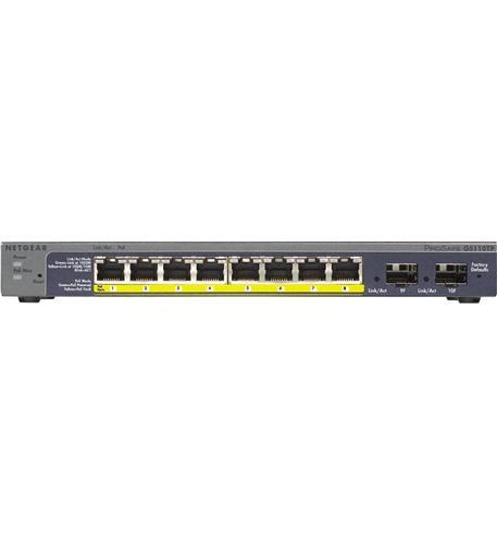 Netgear GS110TP-300NAS 8-port Gigabit Poe Smart Switch