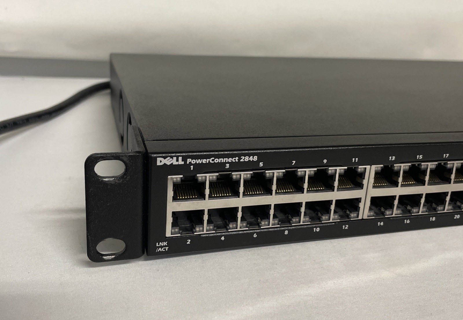 Dell PowerConnect 2848 48-Port Gigabit Managed Ethernet Switch w/ Rack Ears