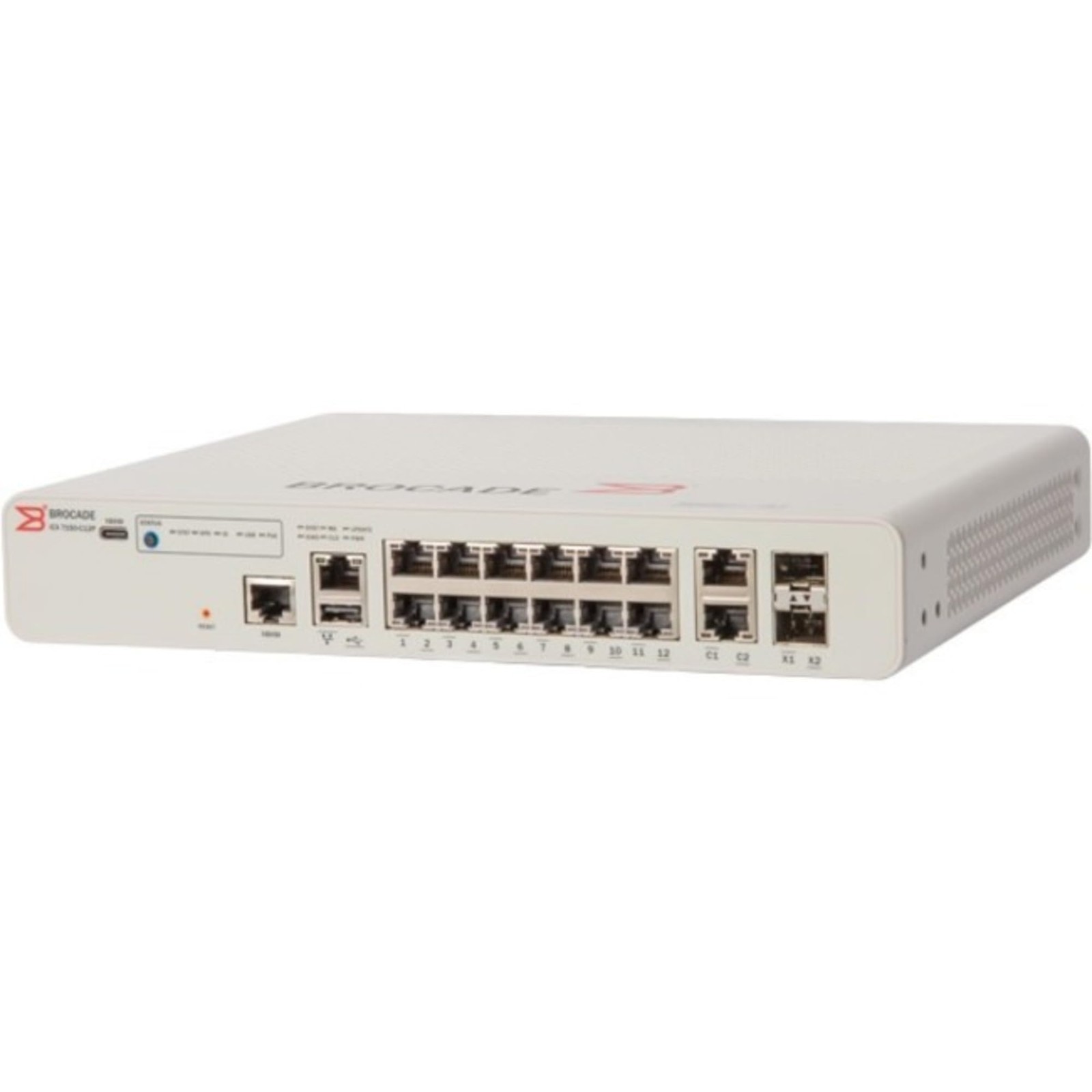 Ruckus Brocade ICX 7150 Compact Switch ICX7150-C12P-2X1G