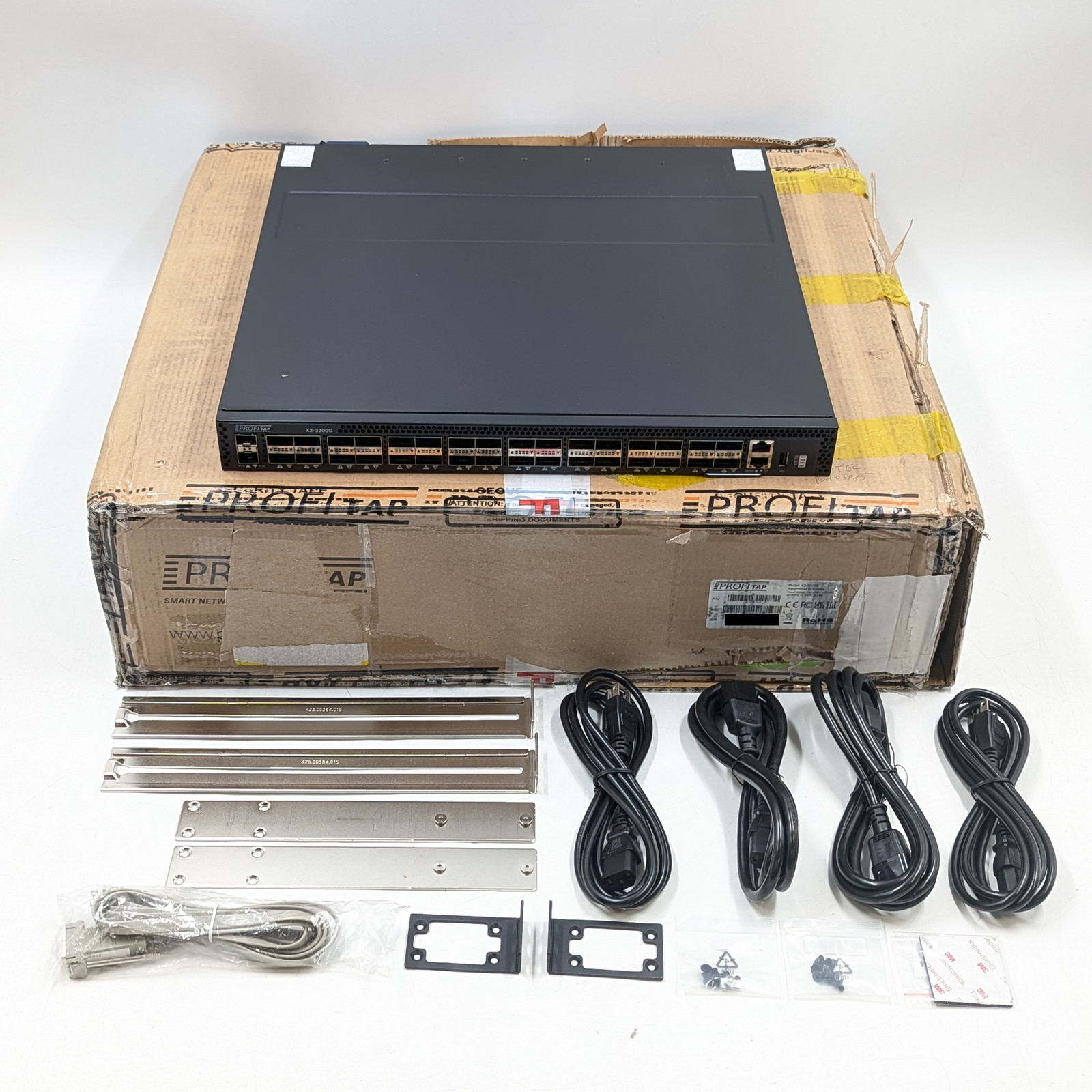 ProfiTap X2-3200G Network Packet Broker Rack Mountable (X2-3200G-16-AC) Black