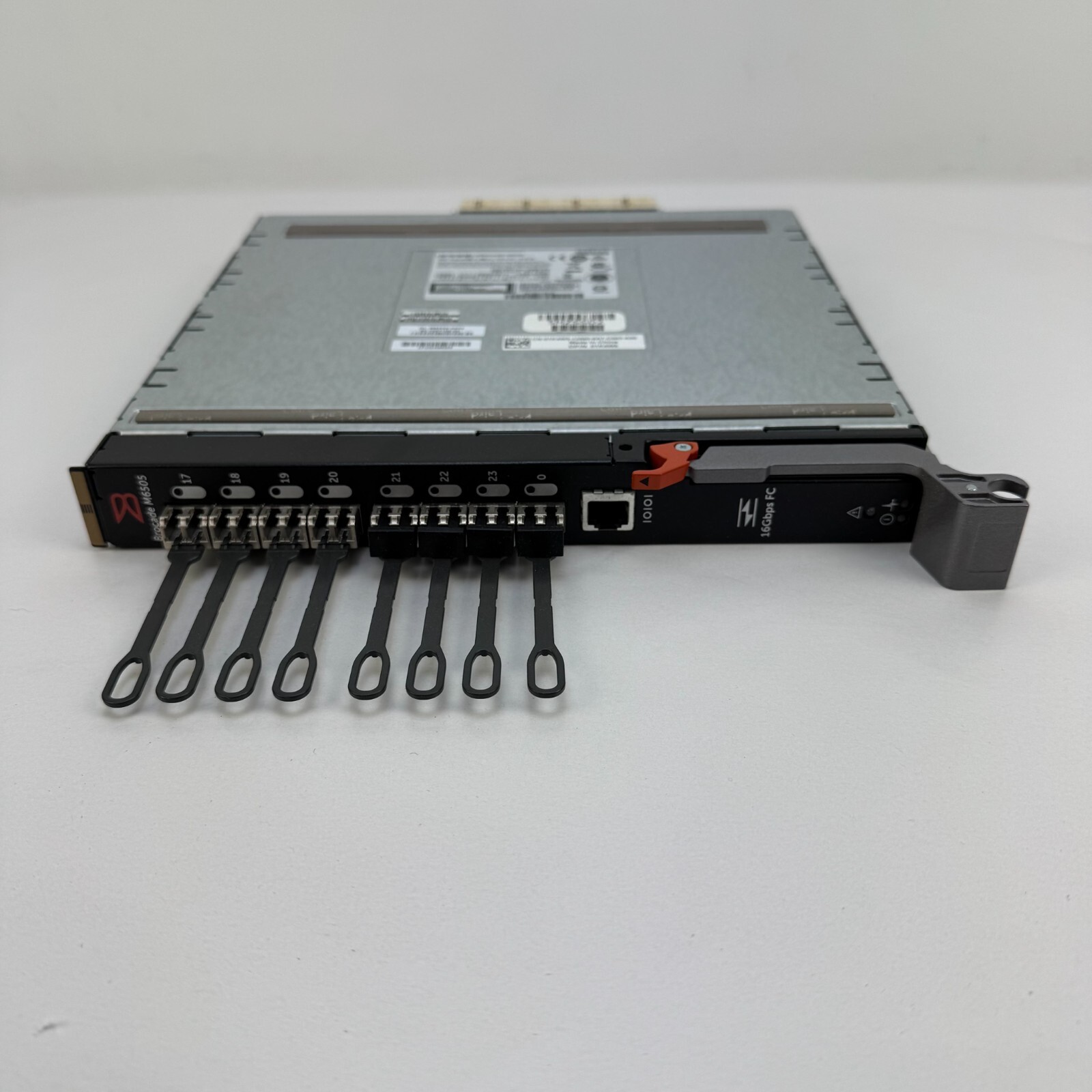 Dell Brocade 1K4W5 M6505 16Gbps FC Fiber Channel SFP+ Channel Switch