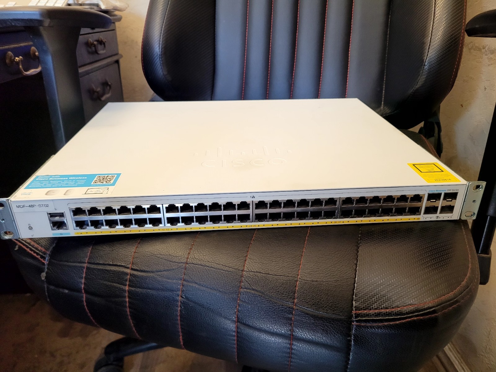 Cisco CBS350-48P-4X 48x GE RJ45 PoE & 4x 10G SFP+ Ports Managed Switch (BR)