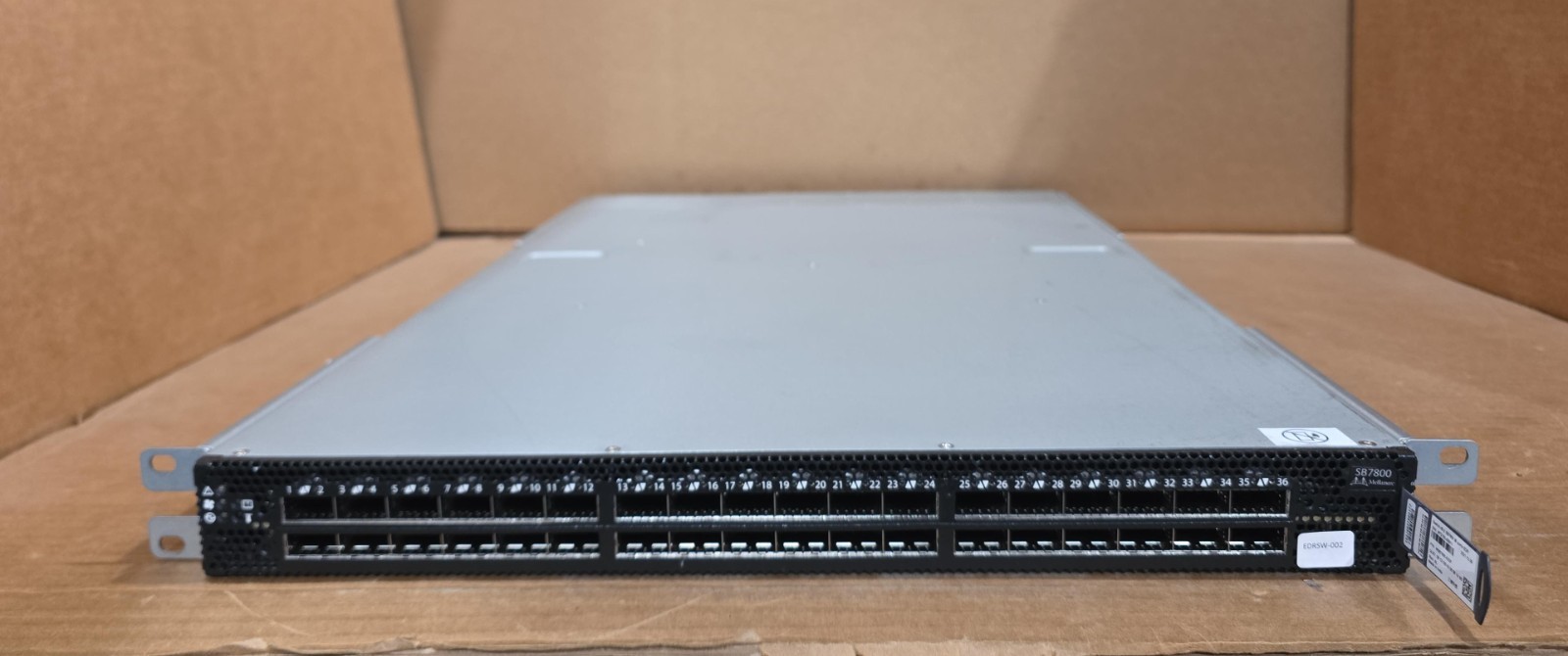 Mellanox MSB7800-ES2F Spectrum‑2 36-Port 100Gb Running ONYX Switch