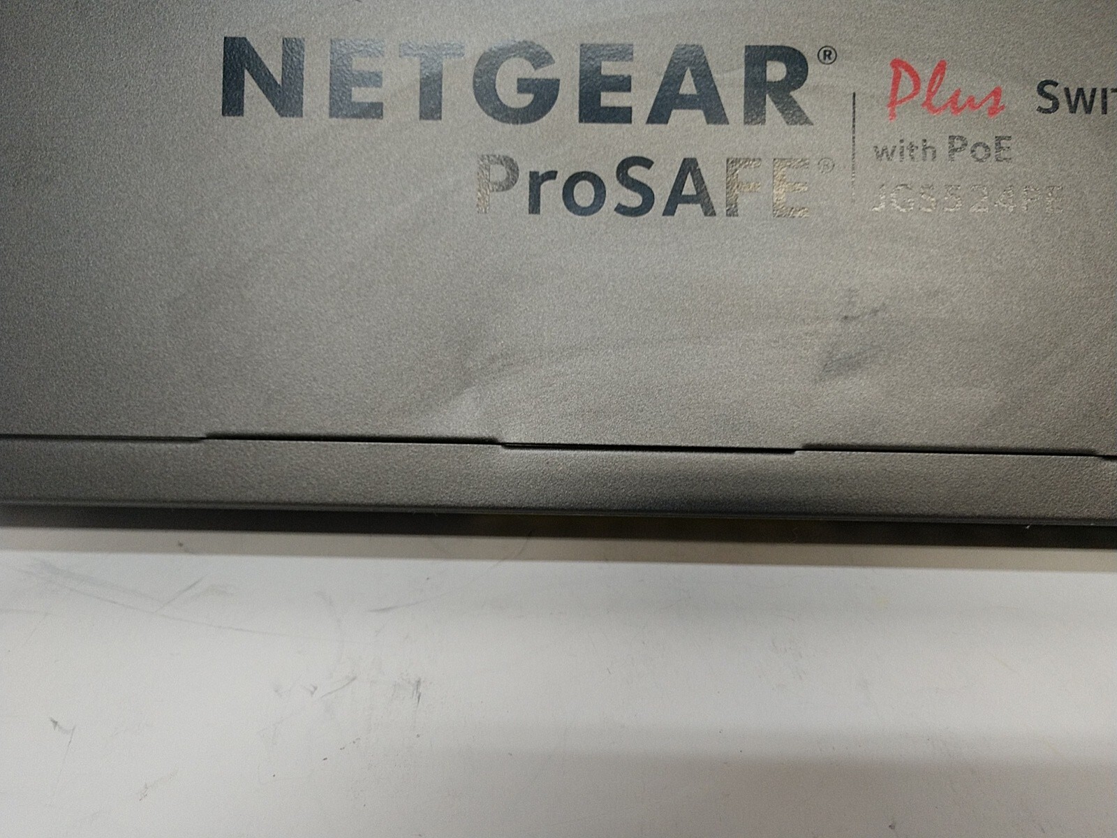Netgear JGS524PE 24-Port Gigabit Switch with 12-Port PoE W/Power Cord