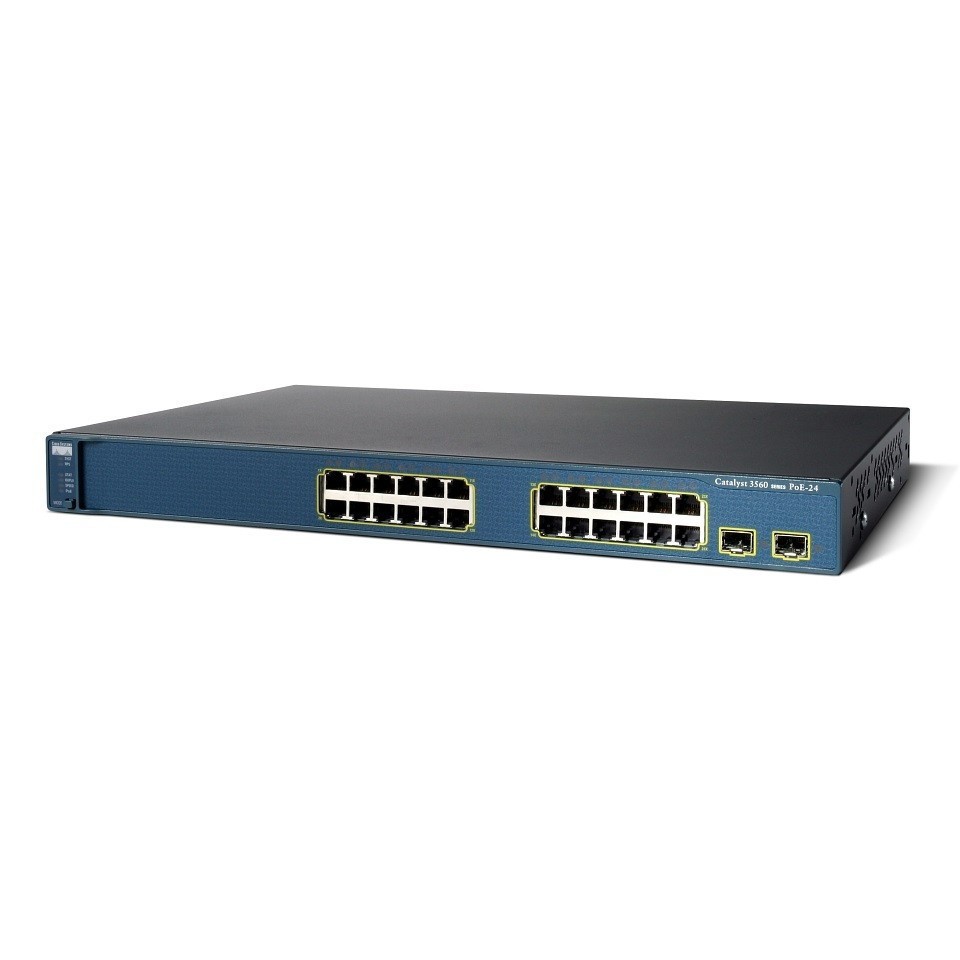Cisco WS-C3560-24PS-S 24 Port POE Switch enterprise-grade Layer 3 managed switch