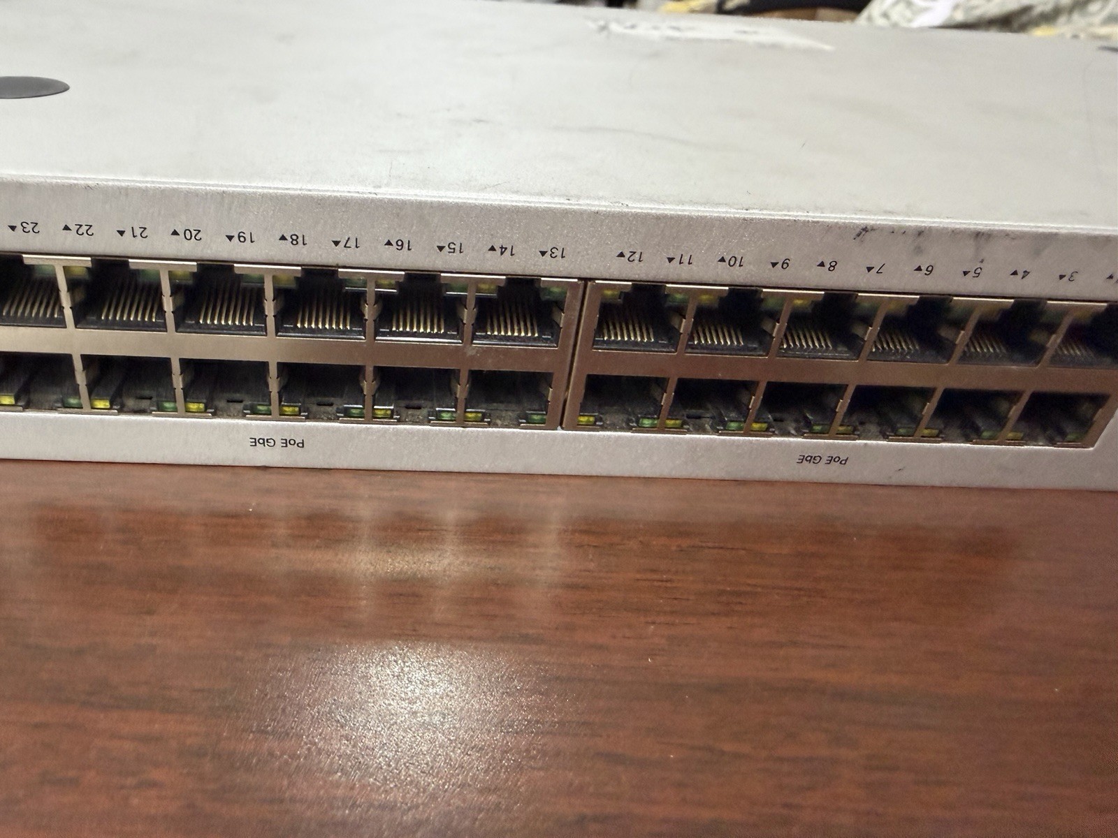 Cisco Meraki MS120-24P 24-Ports Rack Mountable Ethernet Switch Parts Only