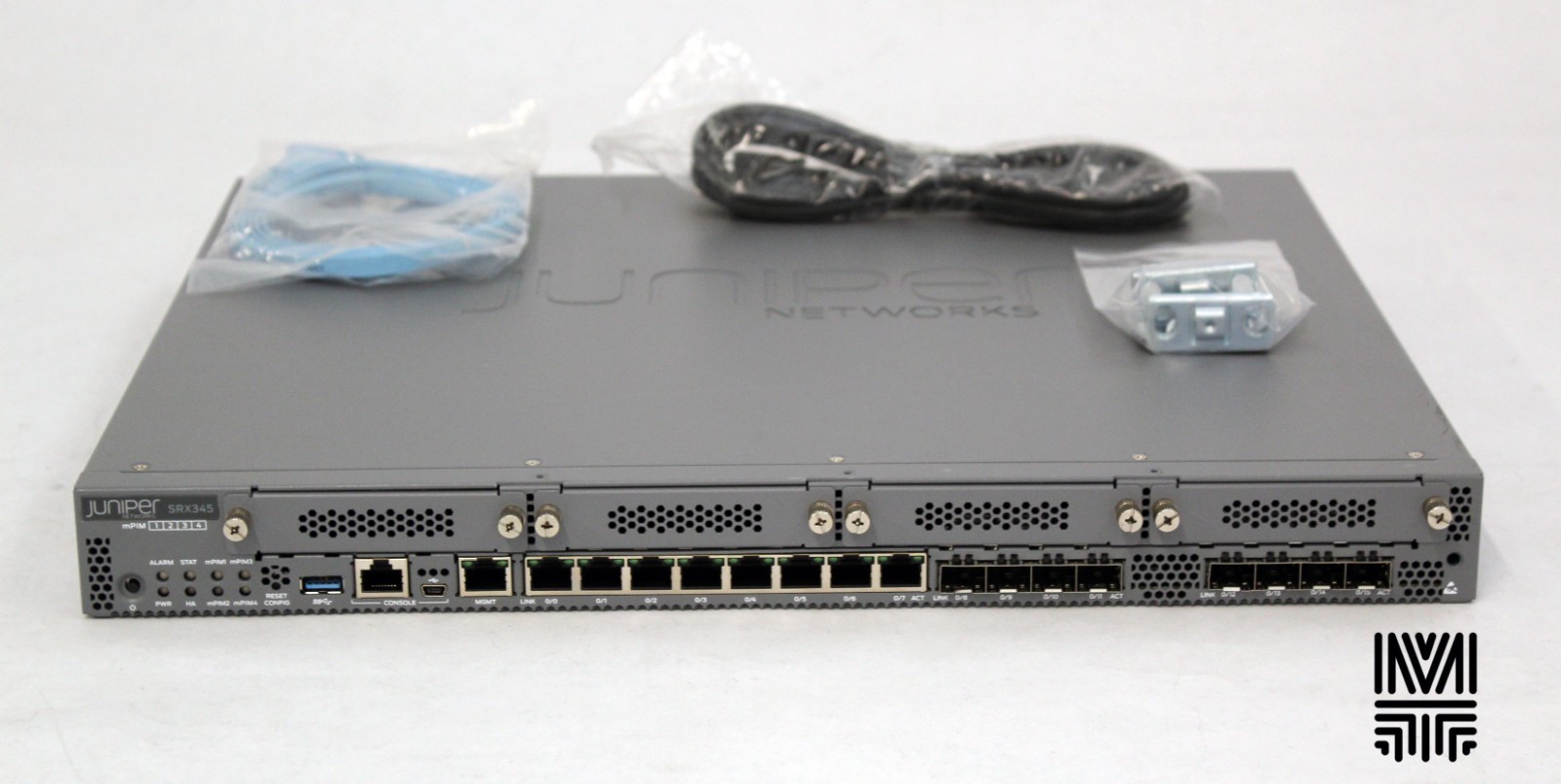 Juniper Networks SRX345-SYS-JB 16GbE, 4x MPIM slots, 4G RAM, 8G Flash