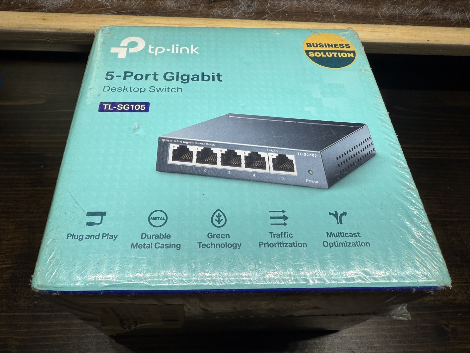 TP-Link – 5 Port Gigabit Switch – Desktop Switch – TL-SG105