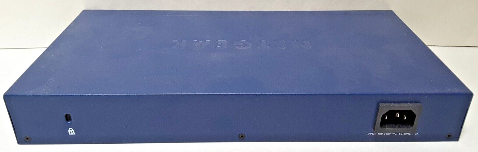 Netgear ProSafe JGS524 V2, 24-Port Gigabit Network Switch Working, Free Shipping