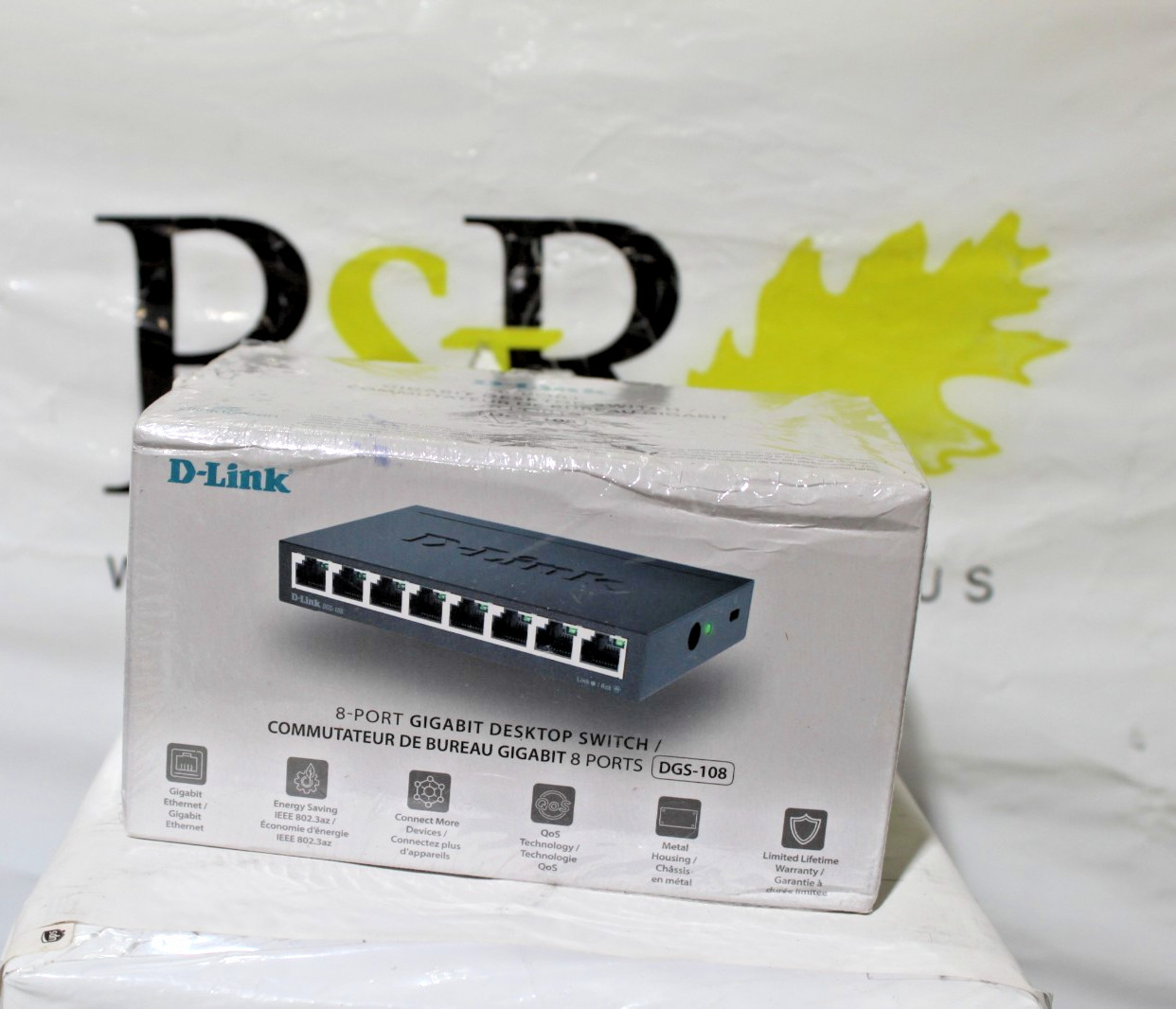 D-Link DGS (DGS-108) 8-Ports External Switch
