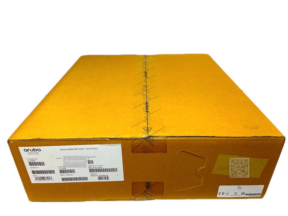 JL320A I HPE Aruba 2930M 24G PoE+ 1-Slot Switch BRAND NEW SEALED