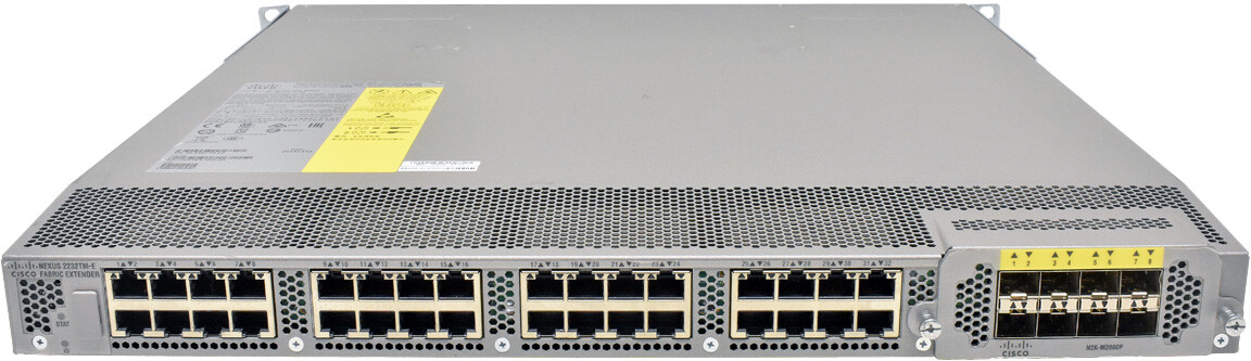 Cisco Nexus N2K-C2232TM-E-10GE 68-4482-05 32-Port RJ-45 10GE Fabric Extender