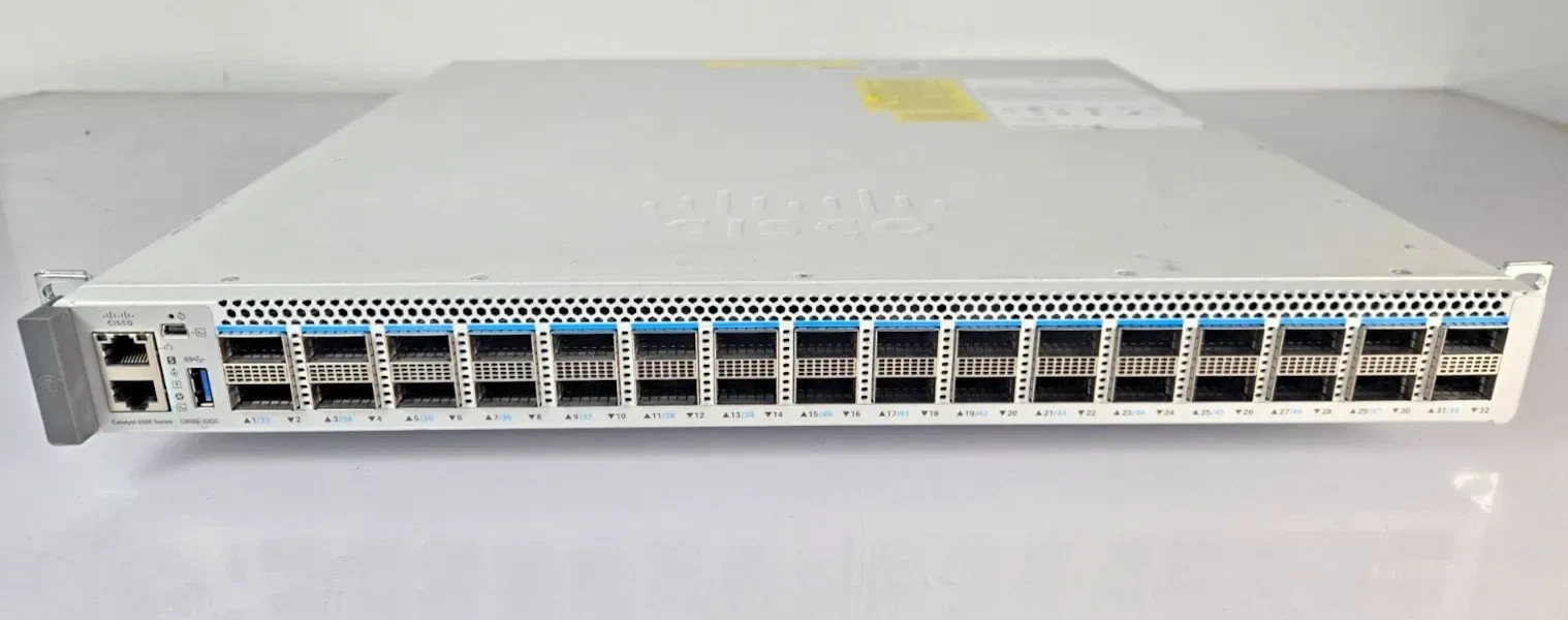 Cisco C9500-32QC-A C9500 Series 32x Port 40G or 16x 100G – Dual AC