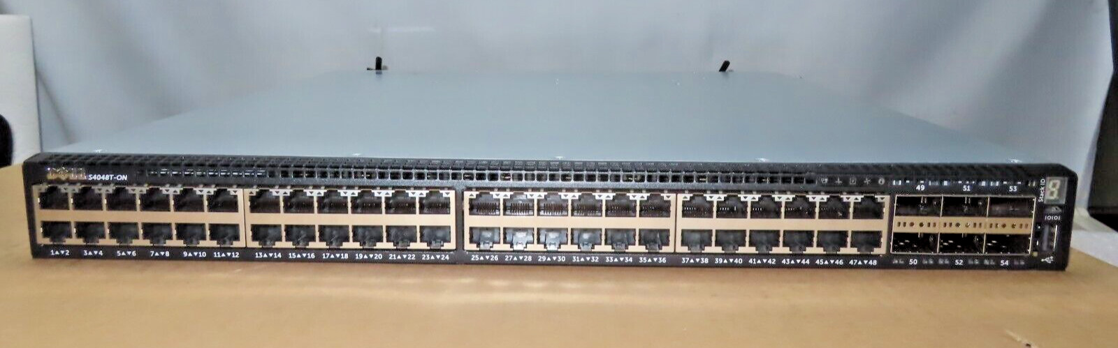 OPEN BOX-Dell PowerSwitch S4048T-ON W/ Dual PSU + Rack