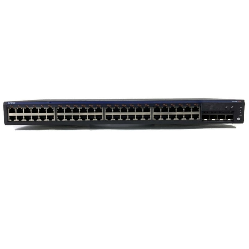 Lot of 2 Juniper EX2200-48P-4G 48-Port SFP Gigabit Ethernet Network Switch