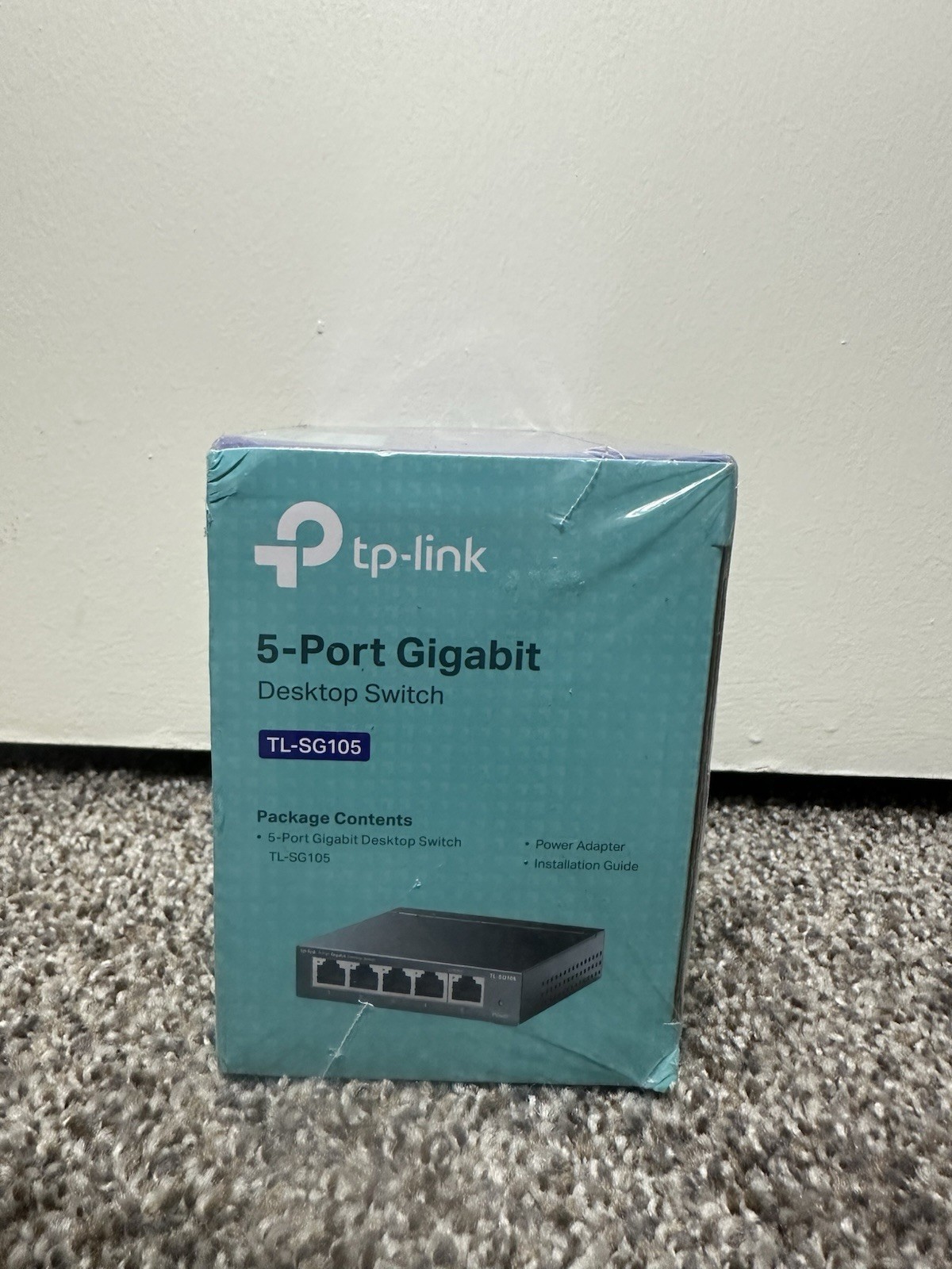 TP-Link TL-SG105E 5-Port Gigabit Easy Smart Switch (UN) – NEW