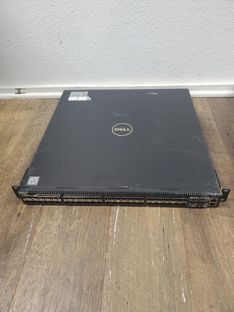X47 ♻ DELL FORCE10 S4810 48-PORT SFP NETWORK SWITCH w/ 4x QSFP PORTS ♻