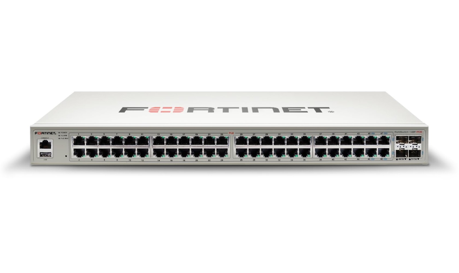 Fortinet FortiSwitch 148F-POE L2+ Management Switch with 370W PoE FS-148F-POE