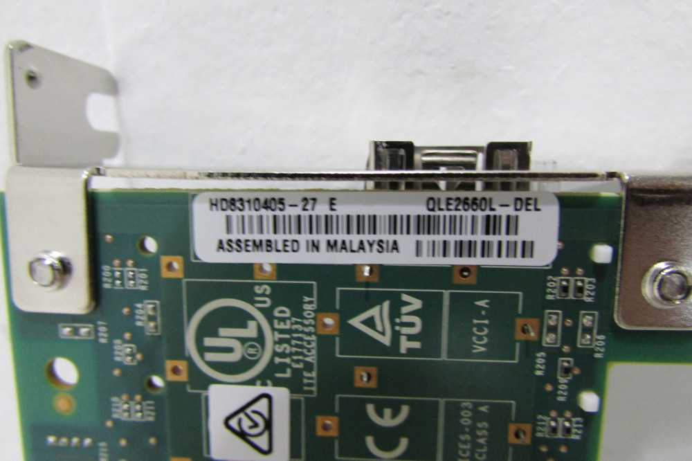 Dell QLE2660L-DEL 16Gb/S 16GbE SINGLE PORT FIBER CHANNEL HBA 04MNKF HD8310405-27